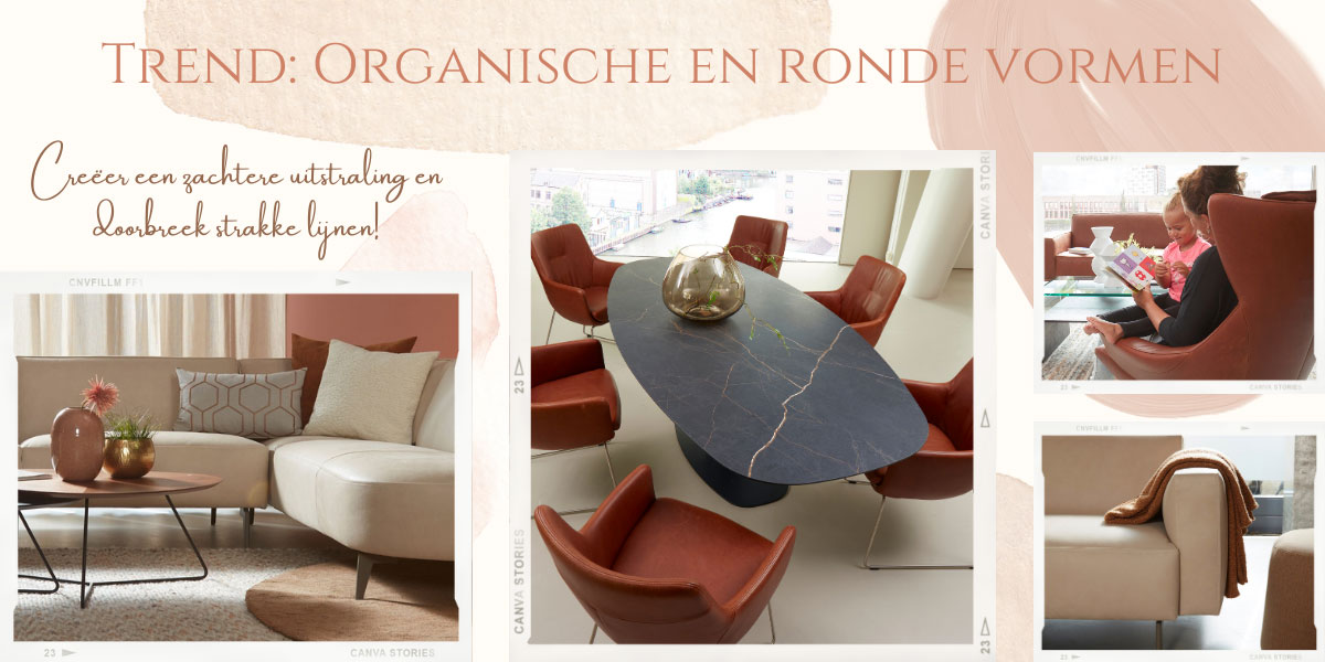 Organische en ronde vormen