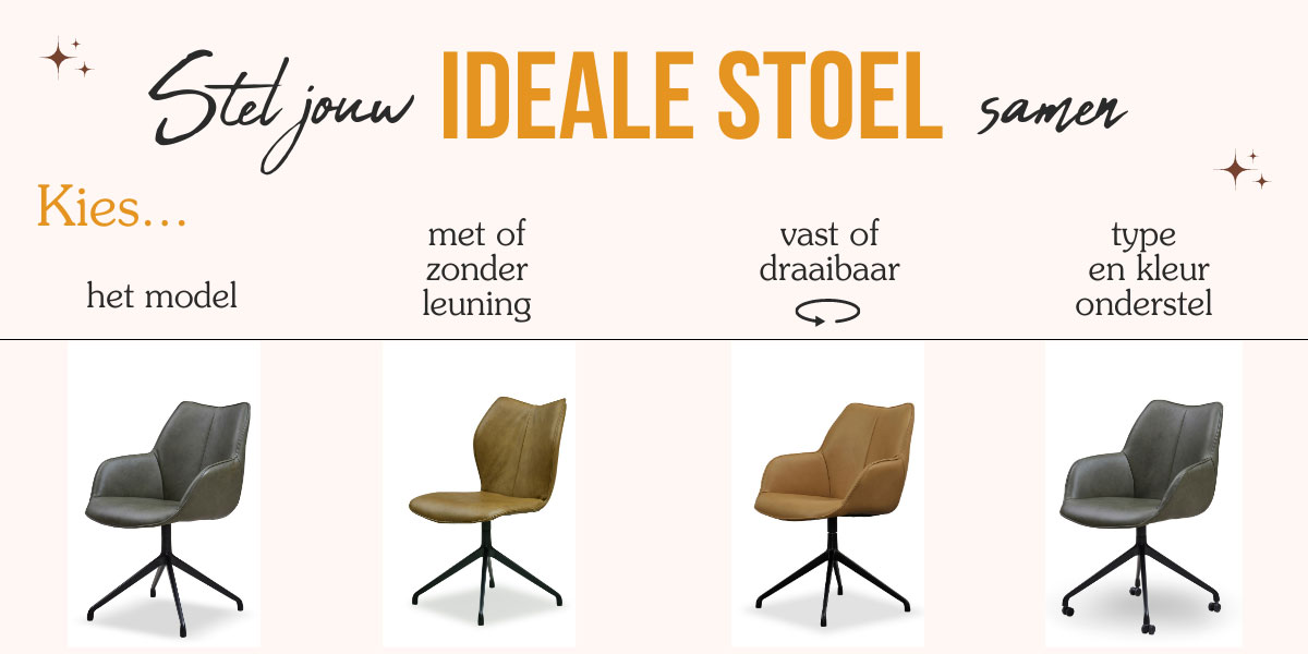 Stel jouw ideale stoel samen