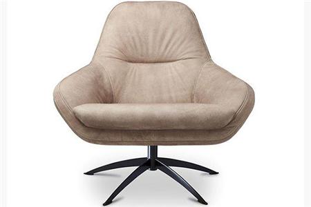  - Leather armchair , Model Dumas