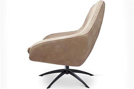  - Leather armchair , Model Dumas