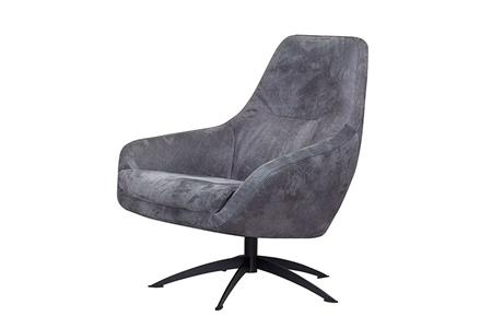  - Leather armchair , Model Dumas