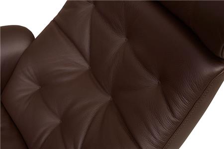  - Leather armchair , Model Caine C