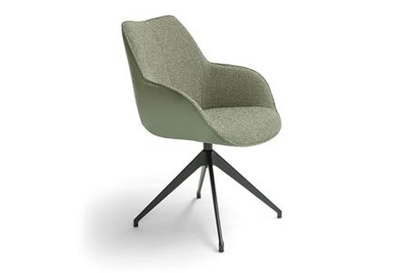  - Leather armchair , Model Brenda