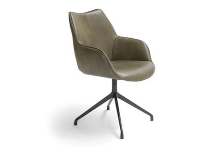  - Leather armchair , Model Brenda