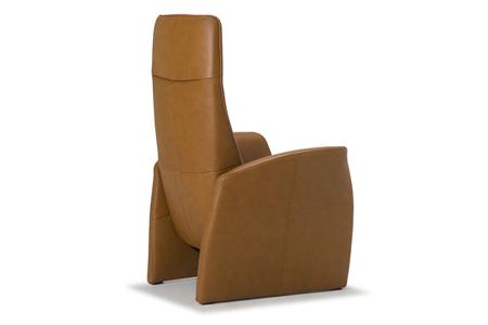  - Leather armchair , Model Triëst 20