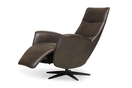  - Leather armchair , Model Triëst 20