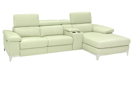  - Leather corner couch , Model Alcudia