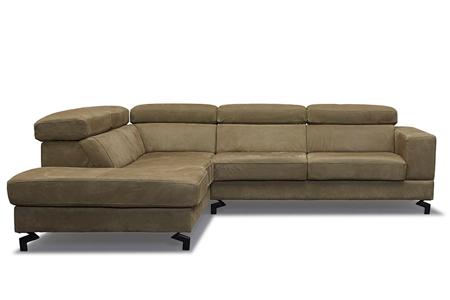  - Leather corner couch , Model Promise