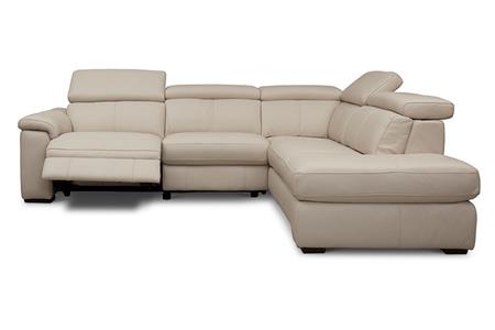  - Leather corner couch , Model Acropolis
