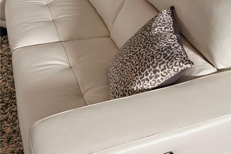  - Leather couch , Model Ahron