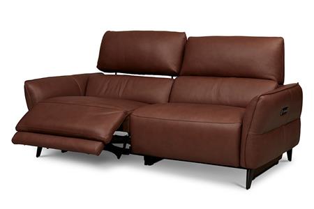  - Leather couch , Model Abbot