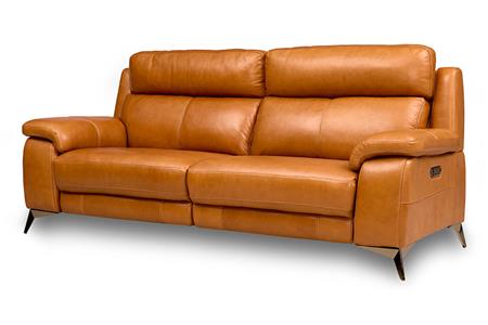  - Leather corner couch , Model Armstrong