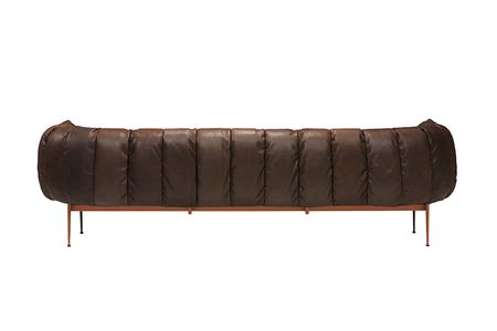  - Leather couch , Model Puffer