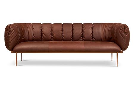  - Leather couch , Model Puffer