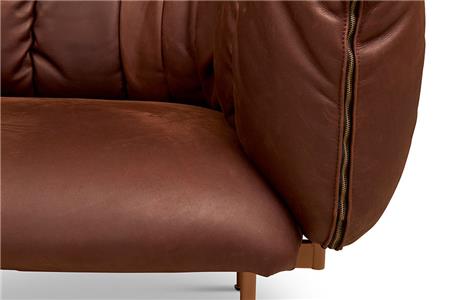  - Leather couch , Model Puffer