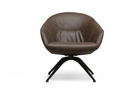  - Leather armchair , Model Gabor