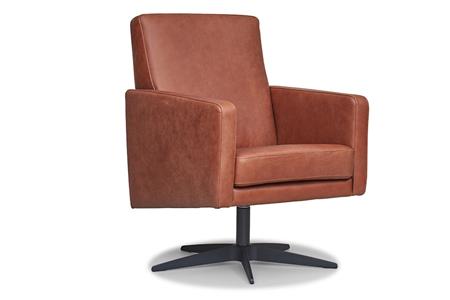  - Leather armchair , Model Glennis