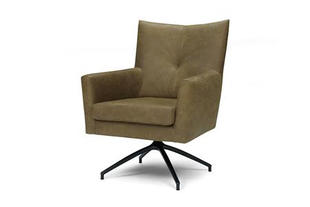  - Leather armchair , Model Hepburn