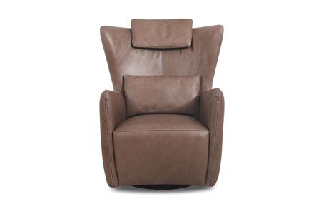  - Leather armchair , Model Allan