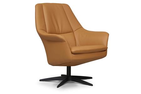  - Leather armchair , Model Gregory
