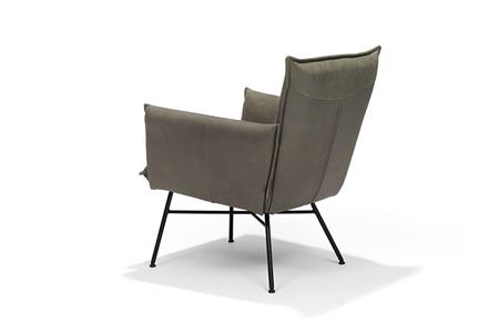  - Leather armchair , Model Sanne