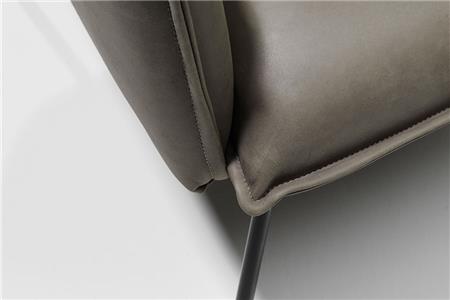  - Leather armchair , Model Sanne