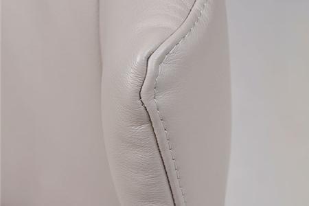  - Leather armchair , Model Tuskin
