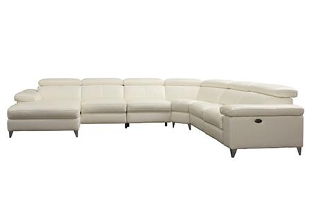  - Leather corner couch , Model Alcudia