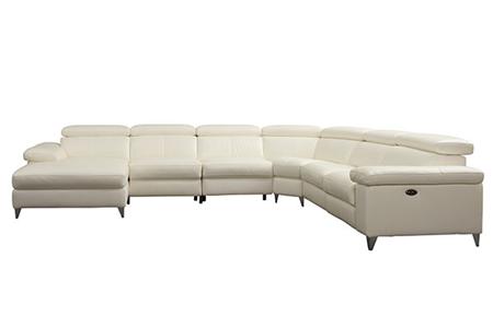  - Leather corner couch , Model Alcudia