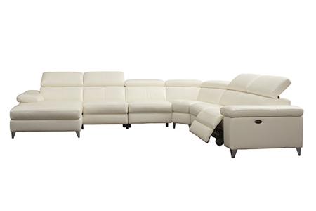  - Leather corner couch , Model Alcudia