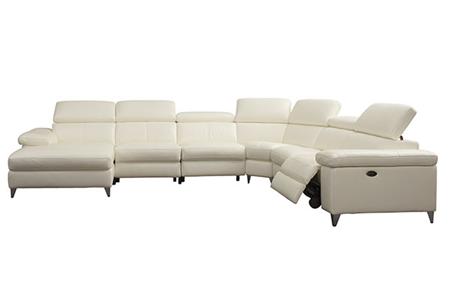  - Leather corner couch , Model Alcudia