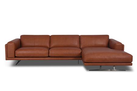  - Leather corner couch , Model Alicia D