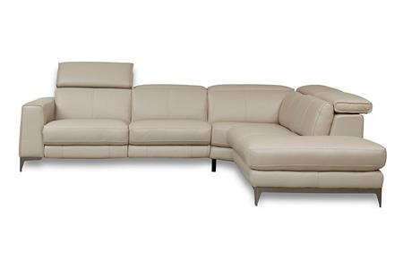  - Leather corner couch , Model Archie