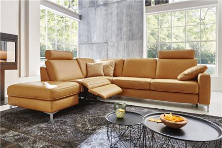  - Leather corner couch , Model Harm