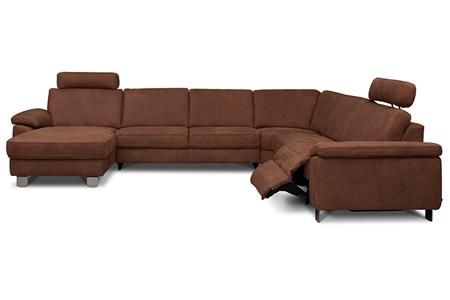  - Leather corner couch , Model Harm