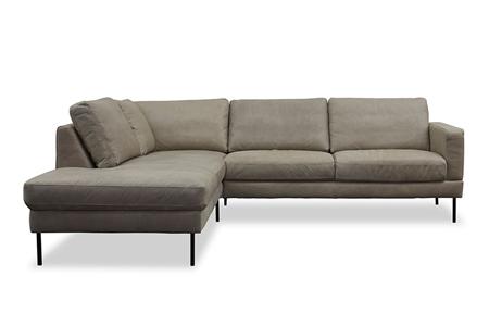  - Leather corner couch , Model Henderson