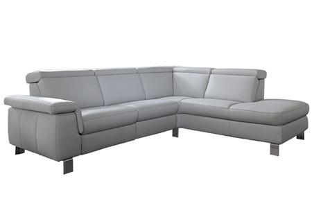  - Leather corner couch , Model Stanford