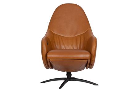  - Leather armchair , Model Grazia