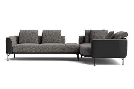  - Leather couch , Model Rafael