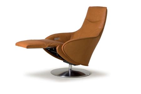  - Leather armchair , Model Turner