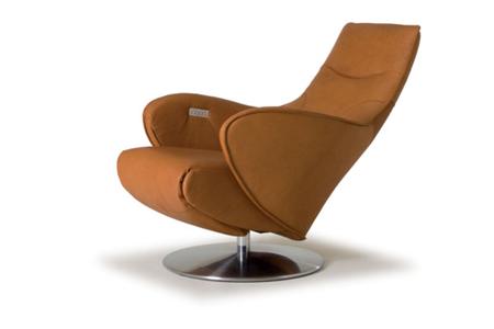  - Leather armchair , Model Turner