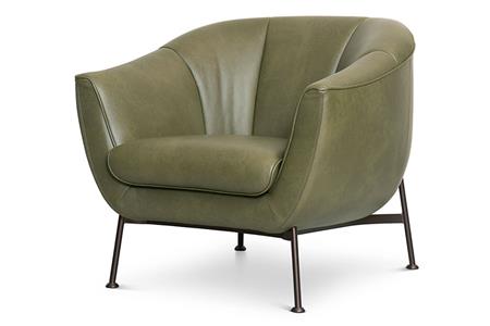  - Leather couch , Model Guthrie