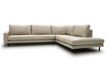  - Leather corner couch , Model Alva
