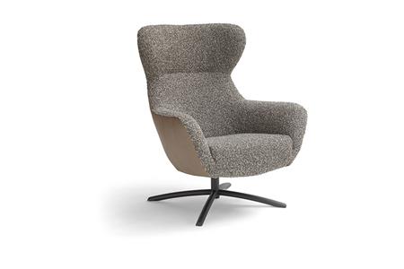 - Leather armchair , Model Brandon