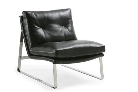  - Leren fauteuil , Model Cleo