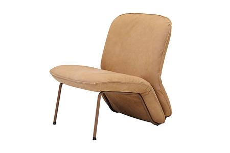  - Leather armchair , Model Clip