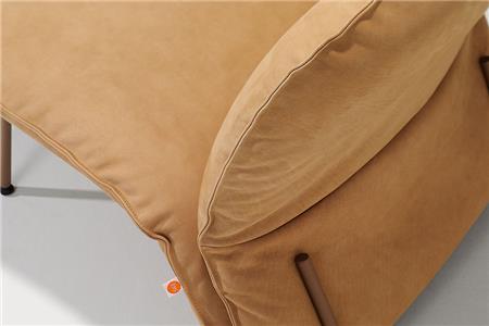  - Leather armchair , Model Clip