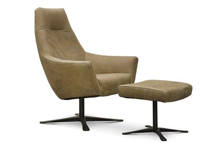  - Leather armchair , Model Dylan