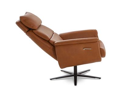  - Leather armchair , Model Hanne