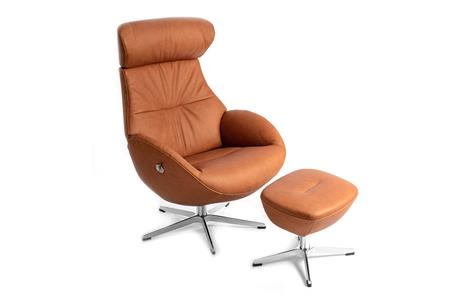 - Leather armchair , Model Carmen